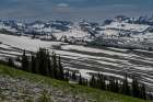 USA, Wyoming. Snowy landscape of early summer, Jedediah Smith Wilderness. Art Print